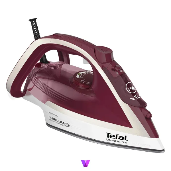 Tefal Ultragliss Plus Steam Iron - Red