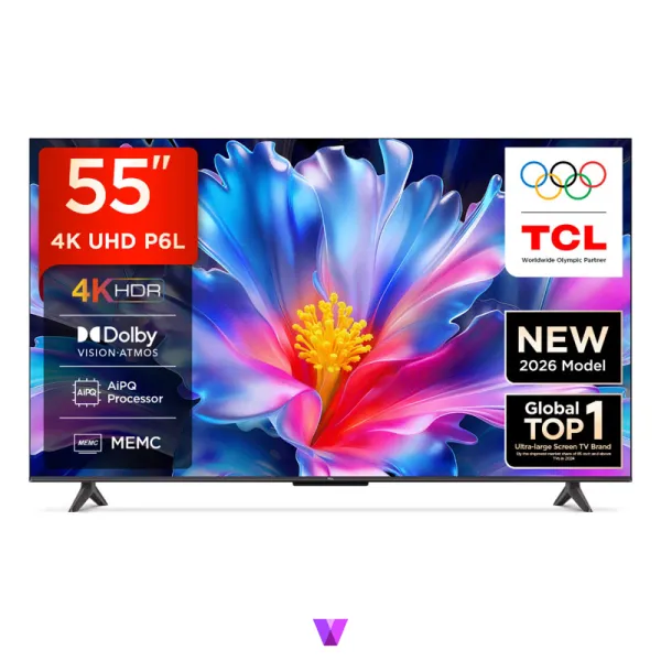 Tcl 4K TV P6L Series - 55"