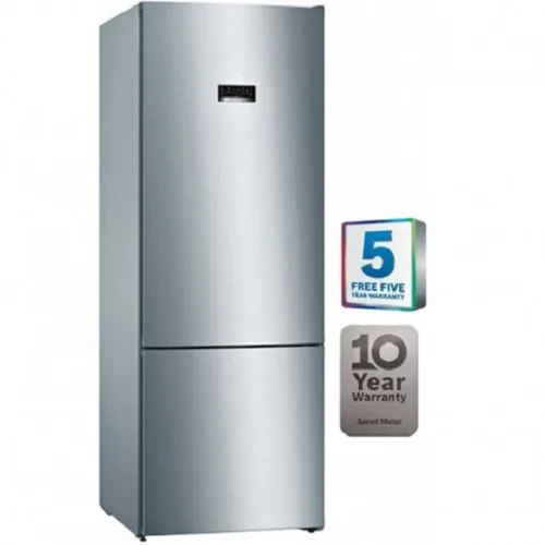 BOSCH KGN49XIEA Refrigerator, Silver.