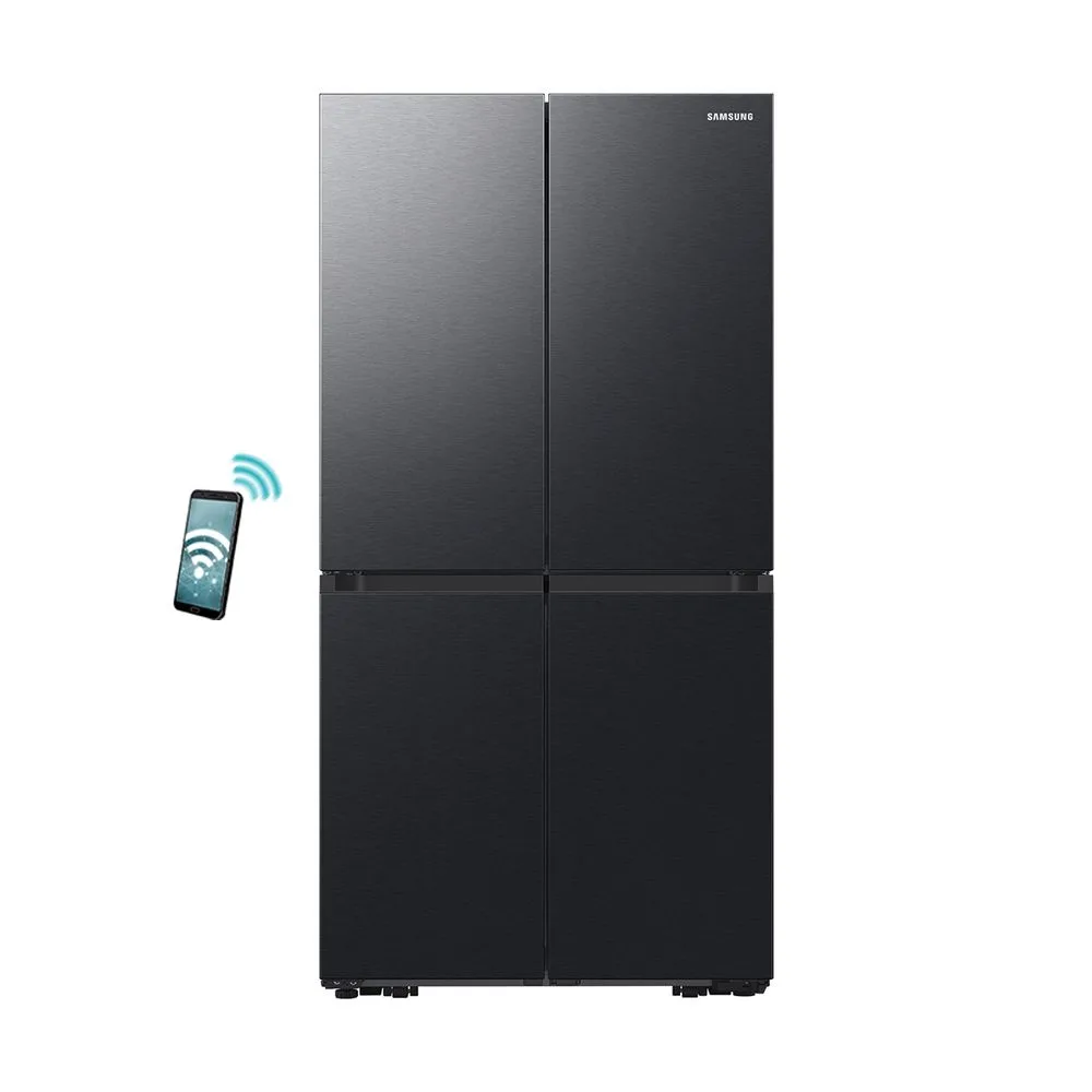 Samsung RF65DG960EB1EF Four Door Refrigerator, with Beverage Center