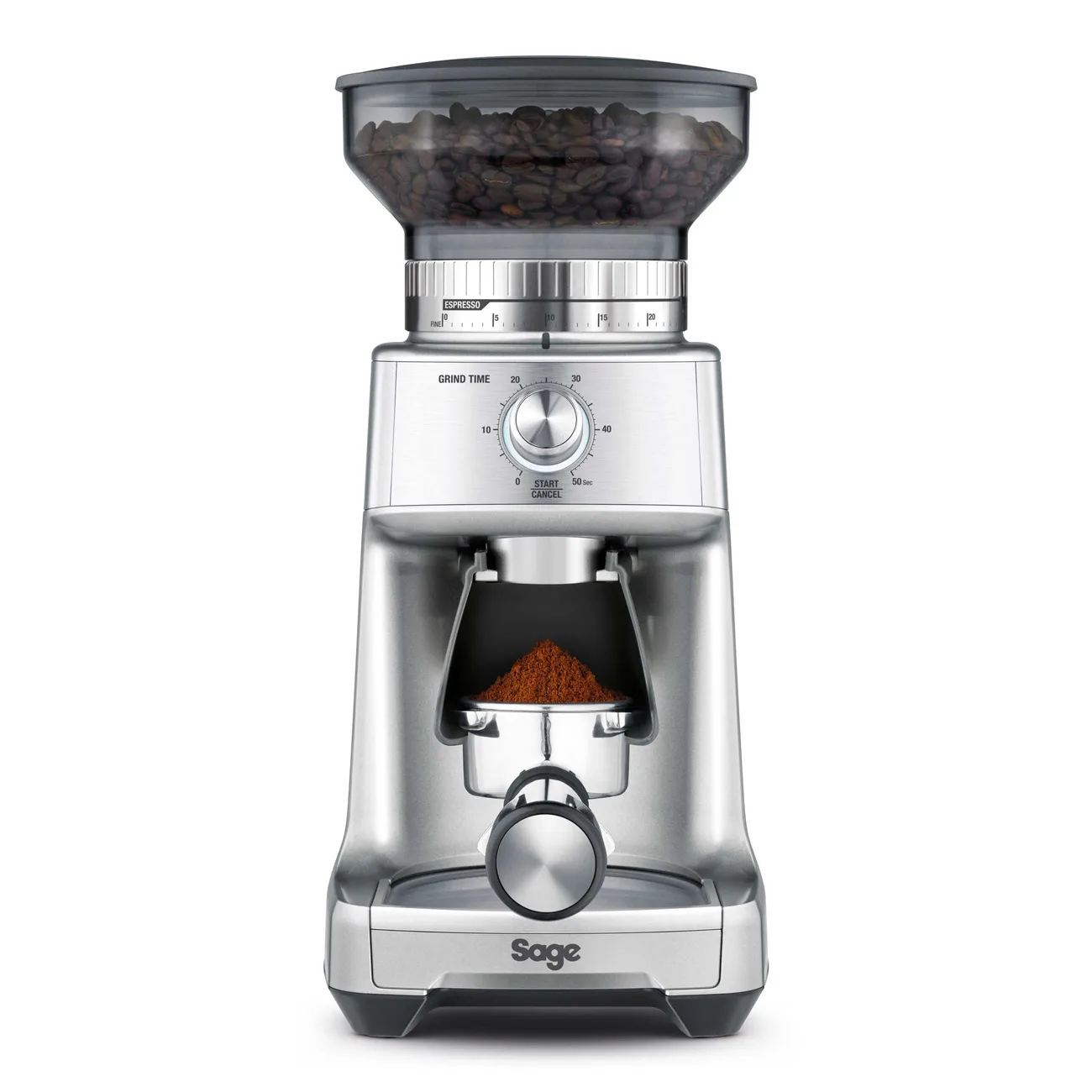 SAGE BCG600SILUK Brown Grinding Mill