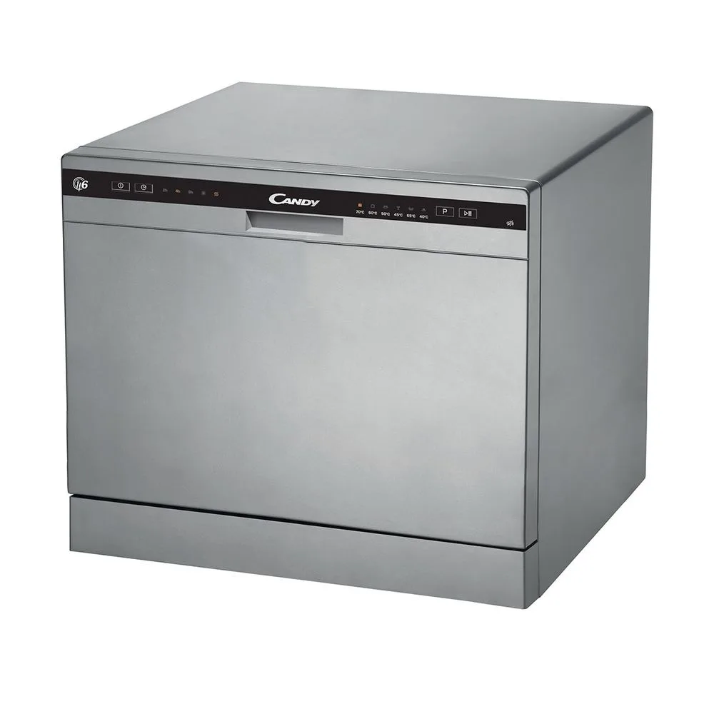 Candy CDCP6S Small Bench Dishwasher