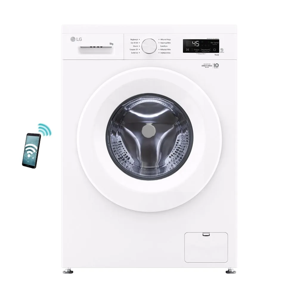 LG F4X1009NWH Washing Machine 9kg