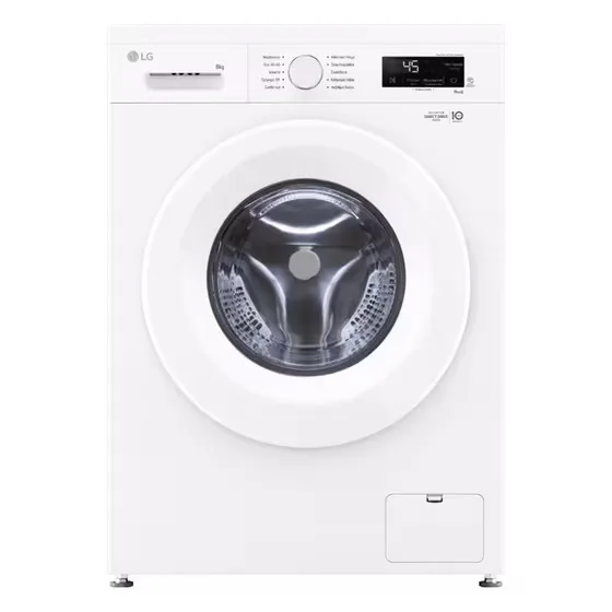 LG F4X1008NWH Washing Machine, 8kg