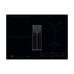 Aeg TH84CB03CB Induction Hob with Built-in Extractor Hood