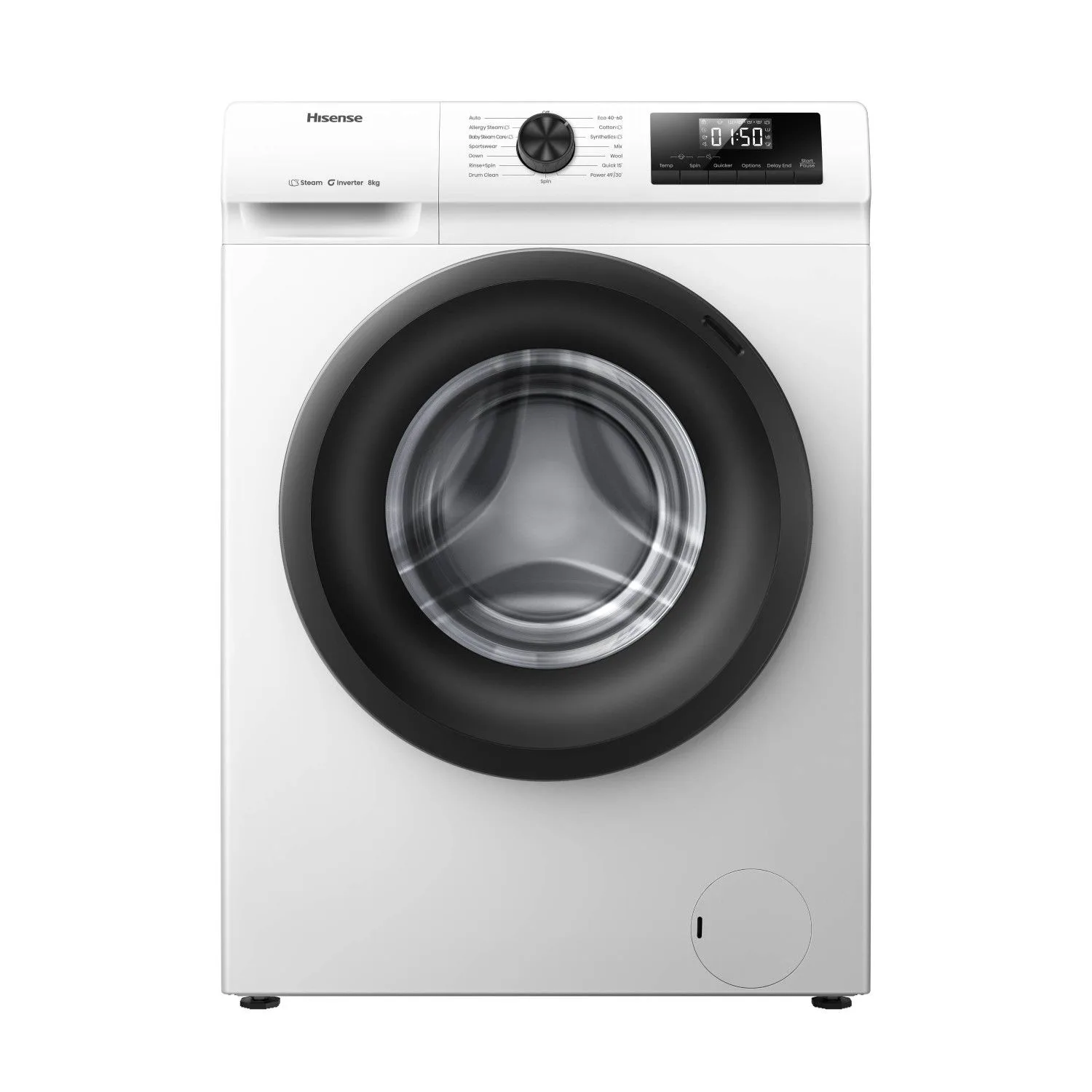Hisense WF1Q8041BW Washing Machine 8Kg