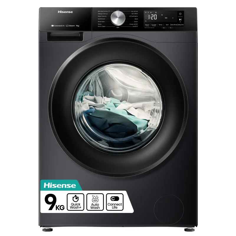 Hisense WF3S9043BB3 Washing Machine 9Kg