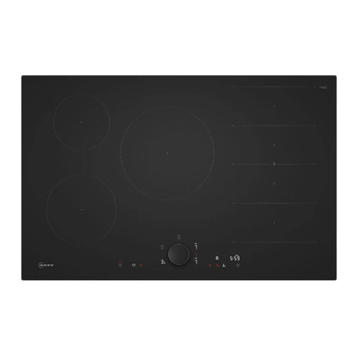 Neff T68NUV4A0 Induction hobs 80 cm Matt black , without frame.