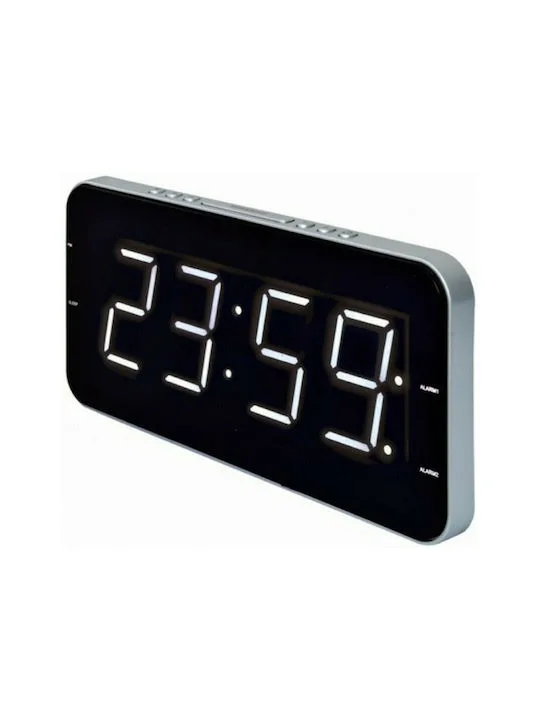 Roadstar Digital Desktop Clock with Alarm CLR-2615