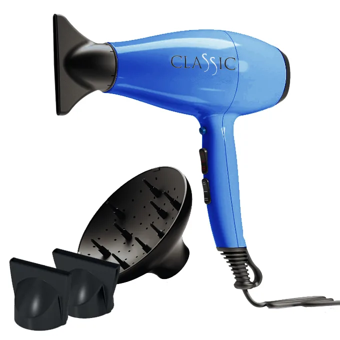 GA.MA A11.CLASSIC.BL Professional Hair Dryer with Blower 2200W