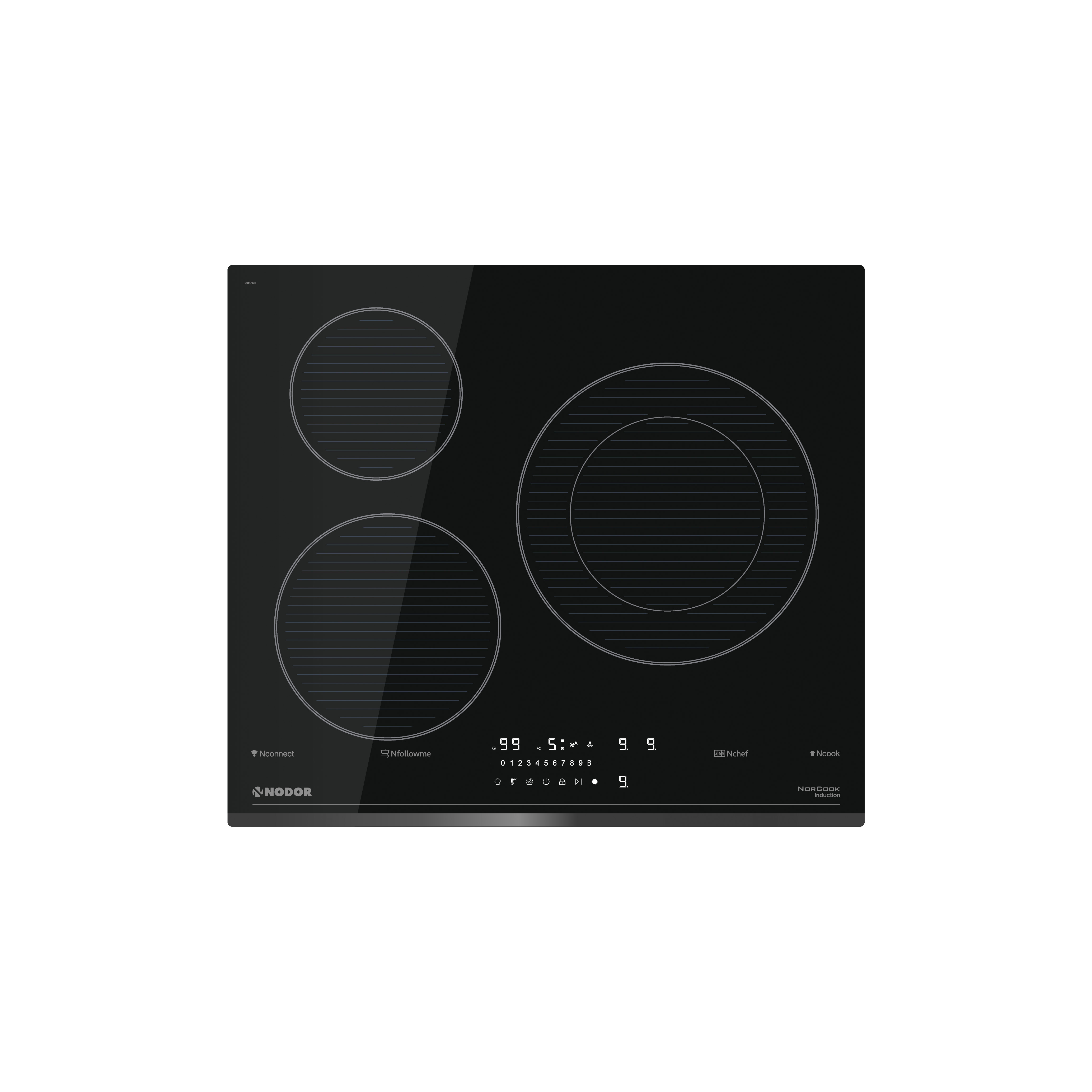 Induction Hob Nodor, IH N6286 BK