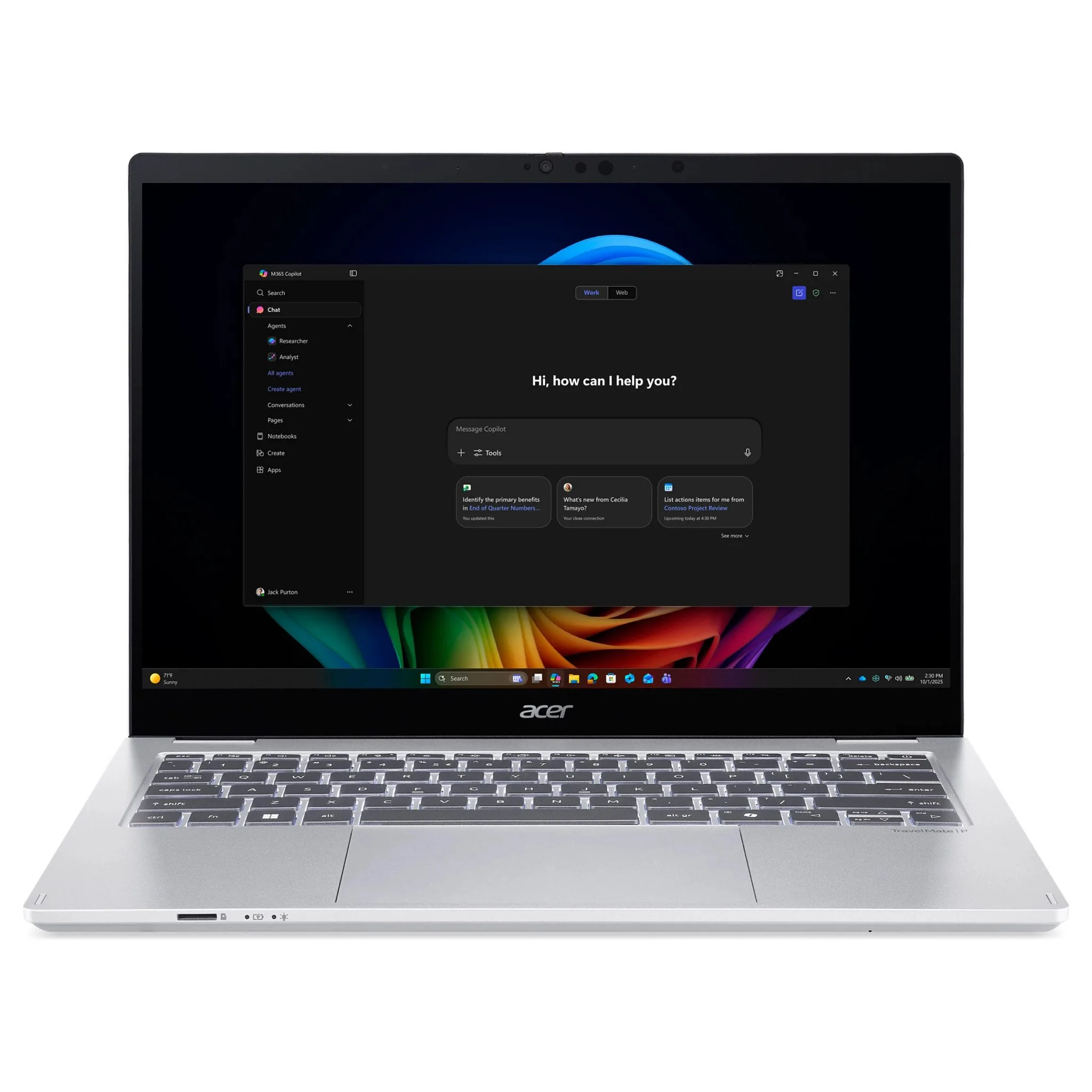Acer TM P4 Spin P414RN-56-TCO-578L CU5 325/16GB/512SSD/W11 Pro