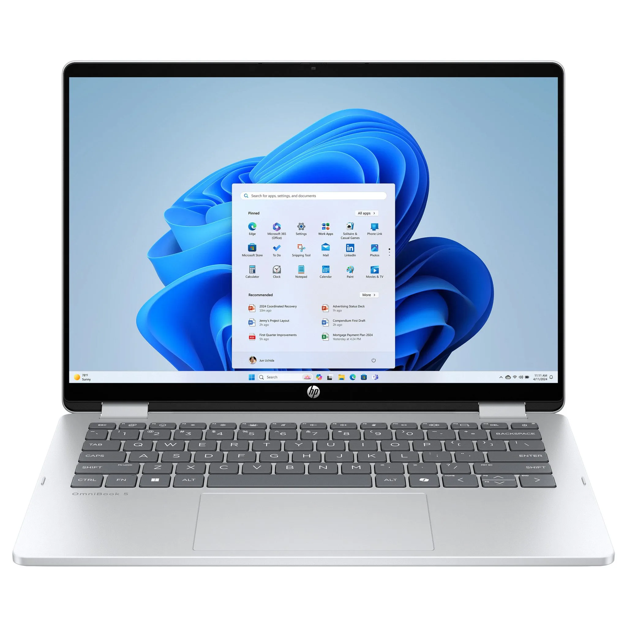 HP OmniBook 5 Flip 14-fp0051ngx Core5 120U/16GB/512SSD/W11 Home