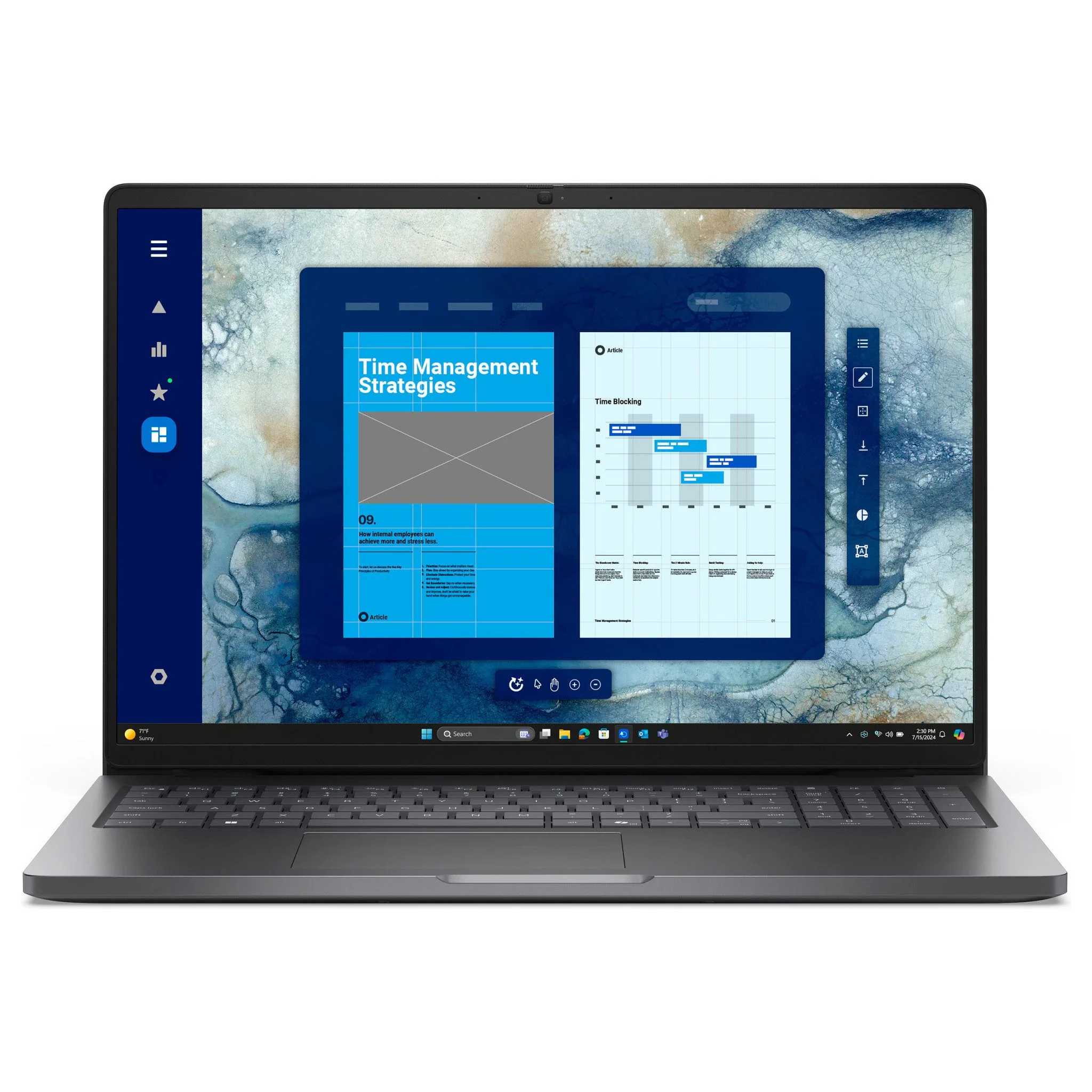 DELL Pro 16 PC16250 Core5 120U/16GB/512SSD/W11 Pro 1Y Basic Onsite