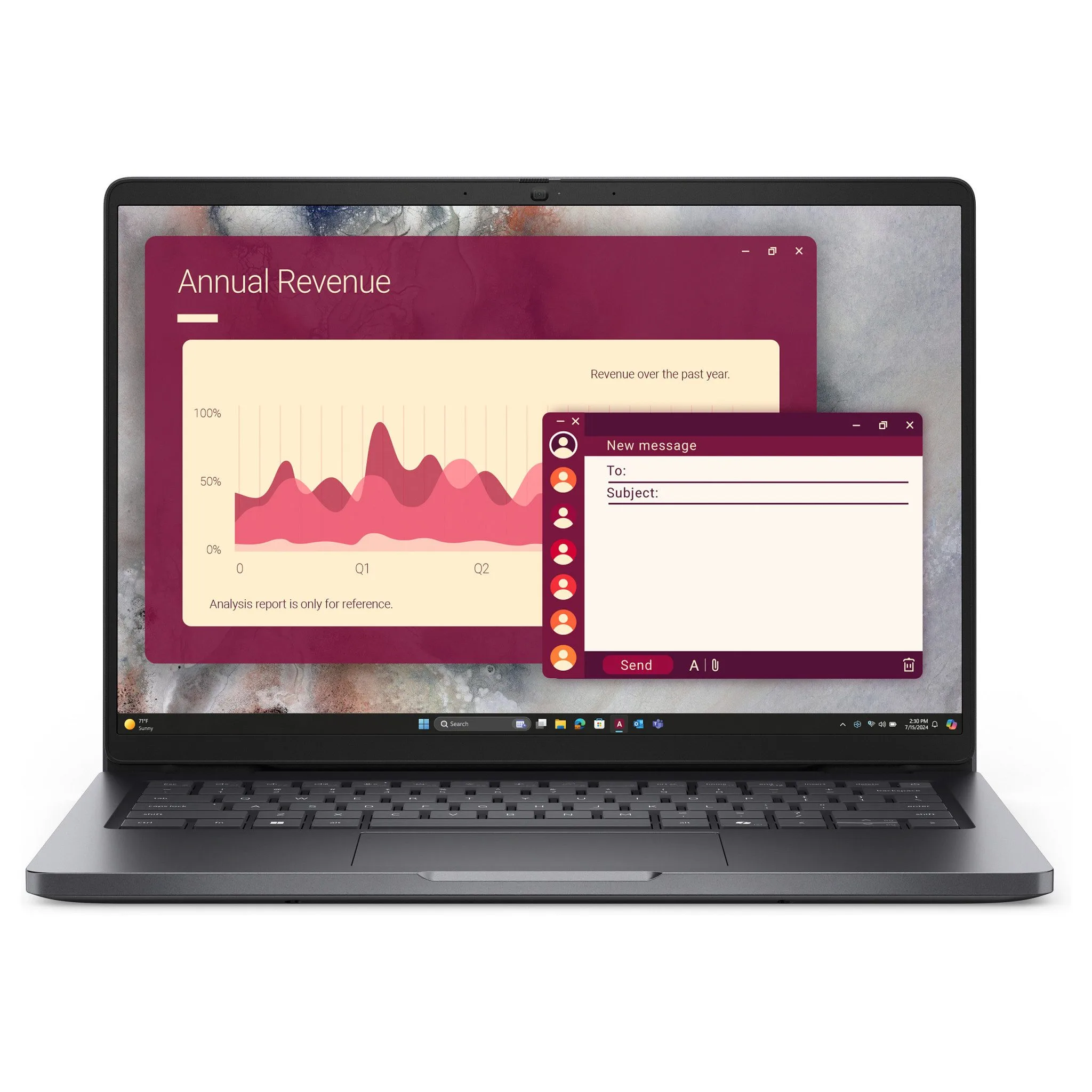 DELL Pro 14 PC14250 Core5 120U/16GB/512SSD/W11 Pro 1Y Basic Onsite