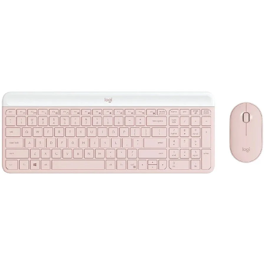 LOGITECH MK470 Slim Wireless Combo - ROSE - US INT'L