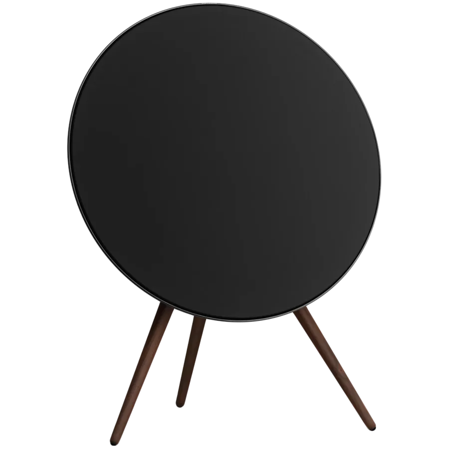 Beosound A9 5th Gen Speaker Black Anthracite (Back Black/Cover Black/Legs Dark Oak)