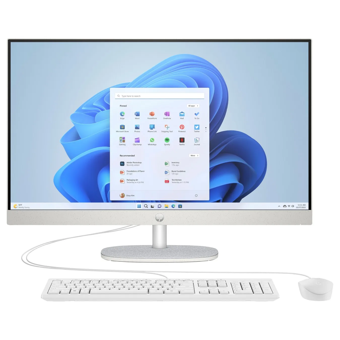 AIO HP All-in-One PC 27-cr0113ng 27 i3-1315U 16GB 512SSD W11 Home