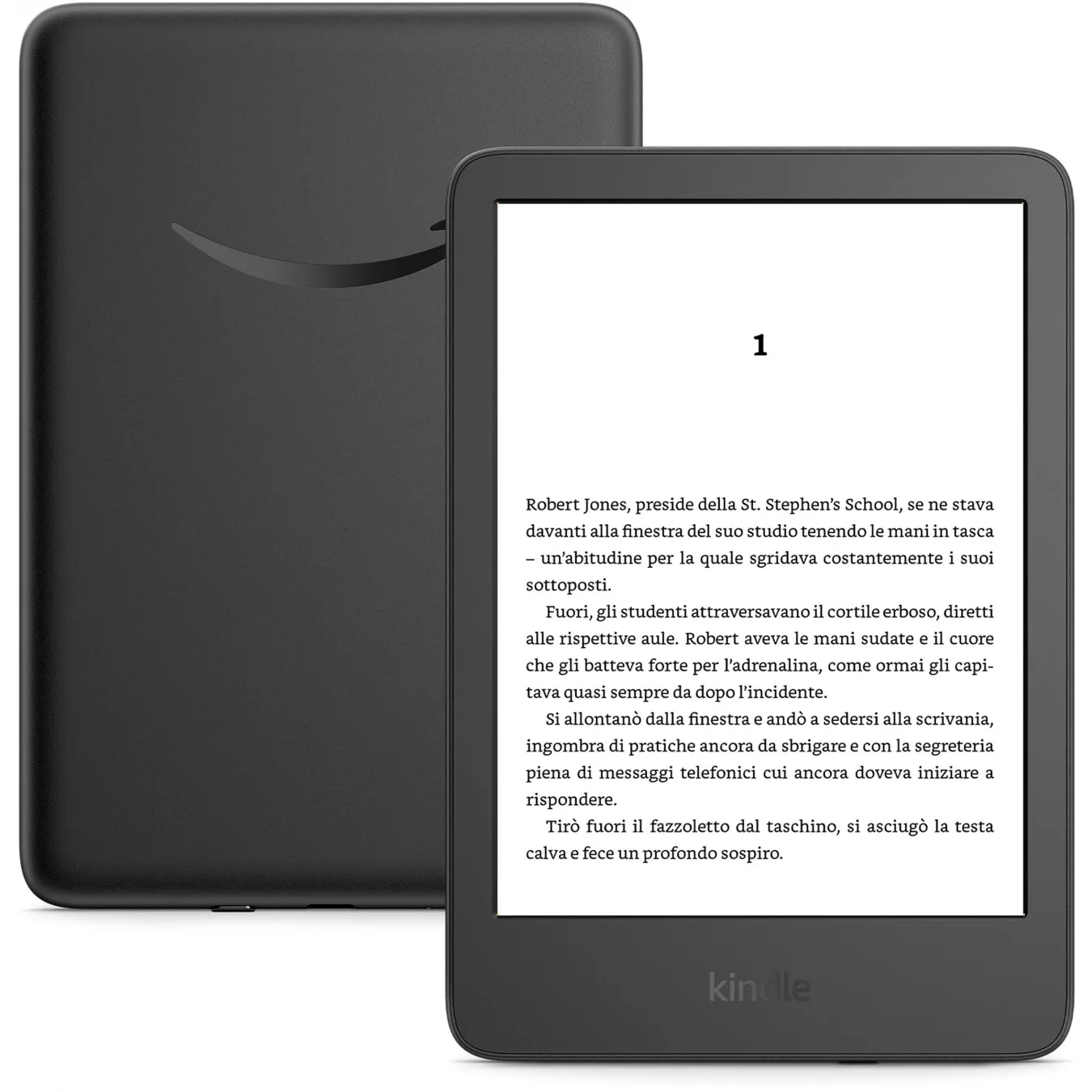 Amazon Kindle 6" - Black, 16GB, Special Offers, 2024 edition