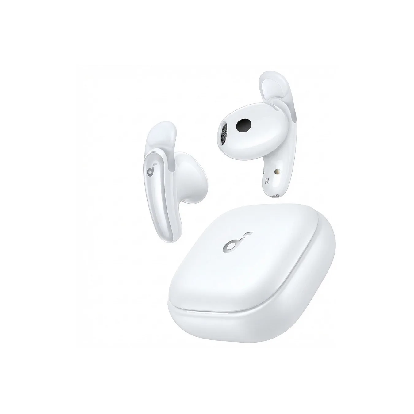 ANKER Soundcore Liberty Buds white Bluetooth Semi In-Ears ANC Live-bersetzung Transparenz-Modus Spatial Audio Trageer...