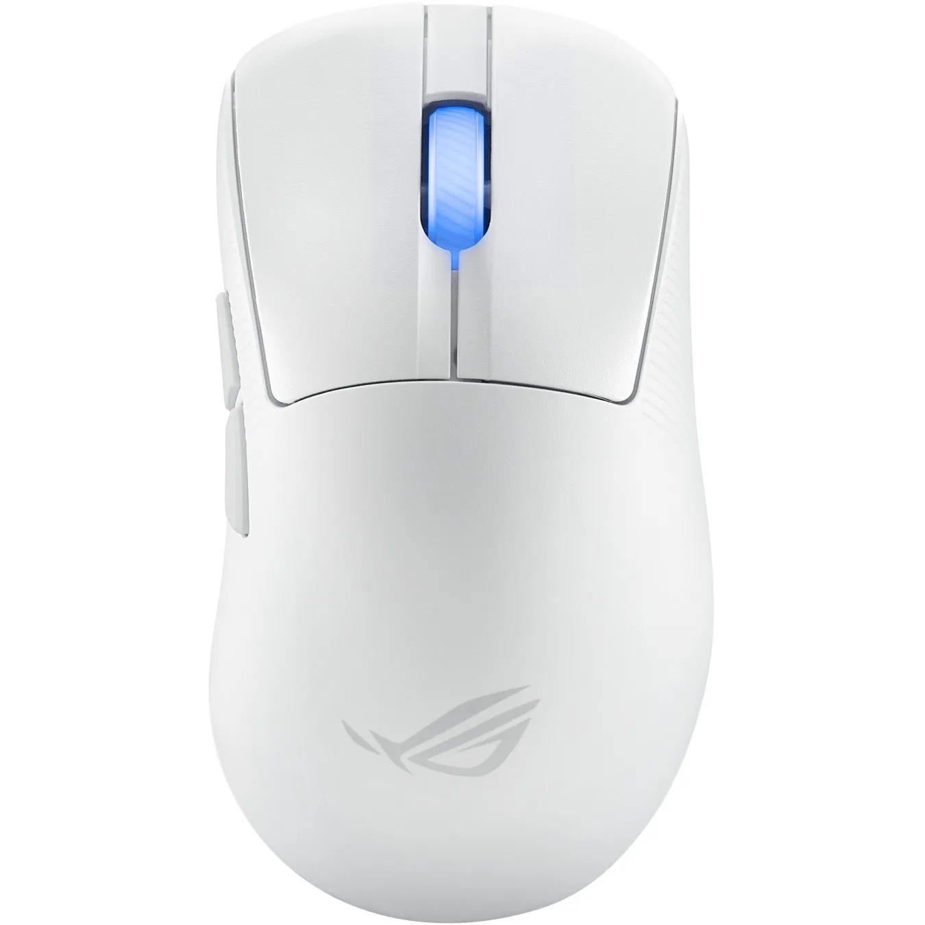 ASUS ROG Keris II Ace Wireless Gaming Mouse - Right-Hand, Tri-Mode (2.4G/BT/USB), 42,000 DPI, White