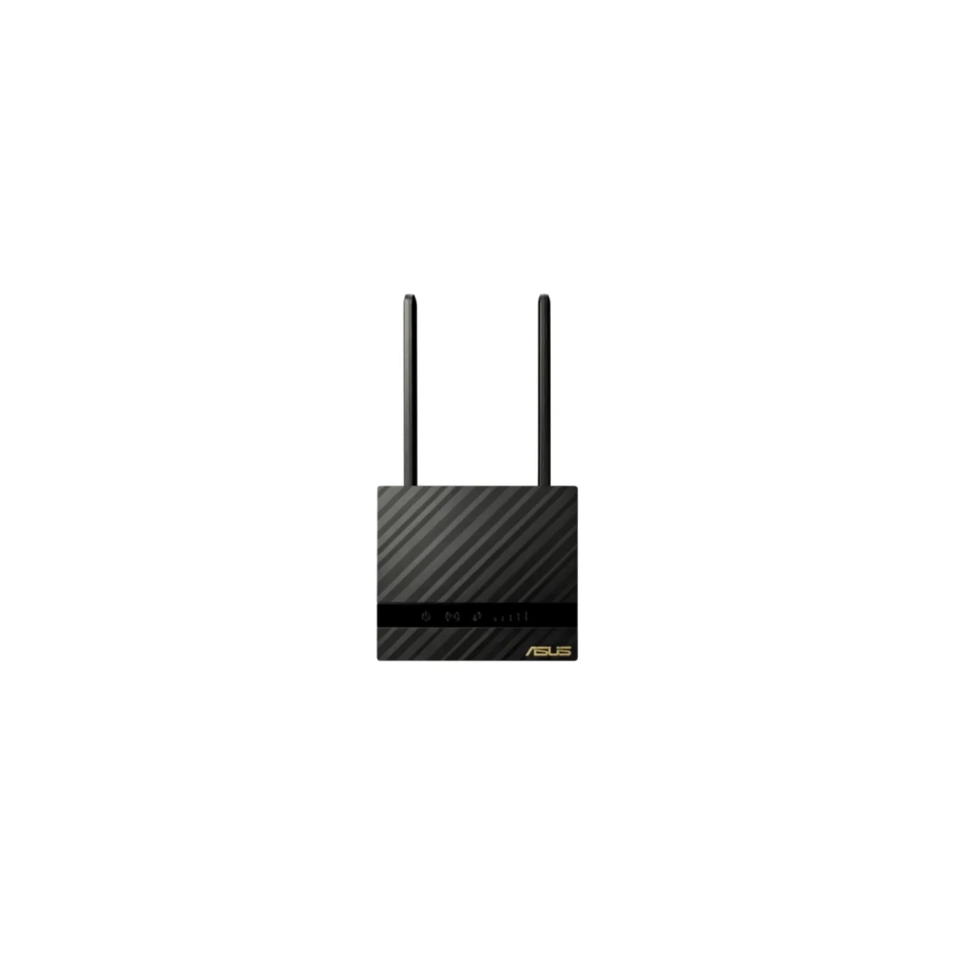 Asus Wireless Router 4G-N16 - 90IG07E0-MO3H00 - Black, 128 MB mem, 2x external antennas, 2.4 GHz, Wi‑Fi 4, 300 Mbit/s, SIM slot