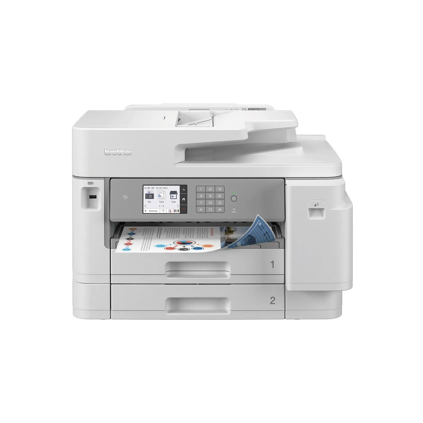 Brother Inkjet Printer - MFC-J5955DW - Inkjet 4-in-1 A3 WLAN WiFi Duplex-ADF