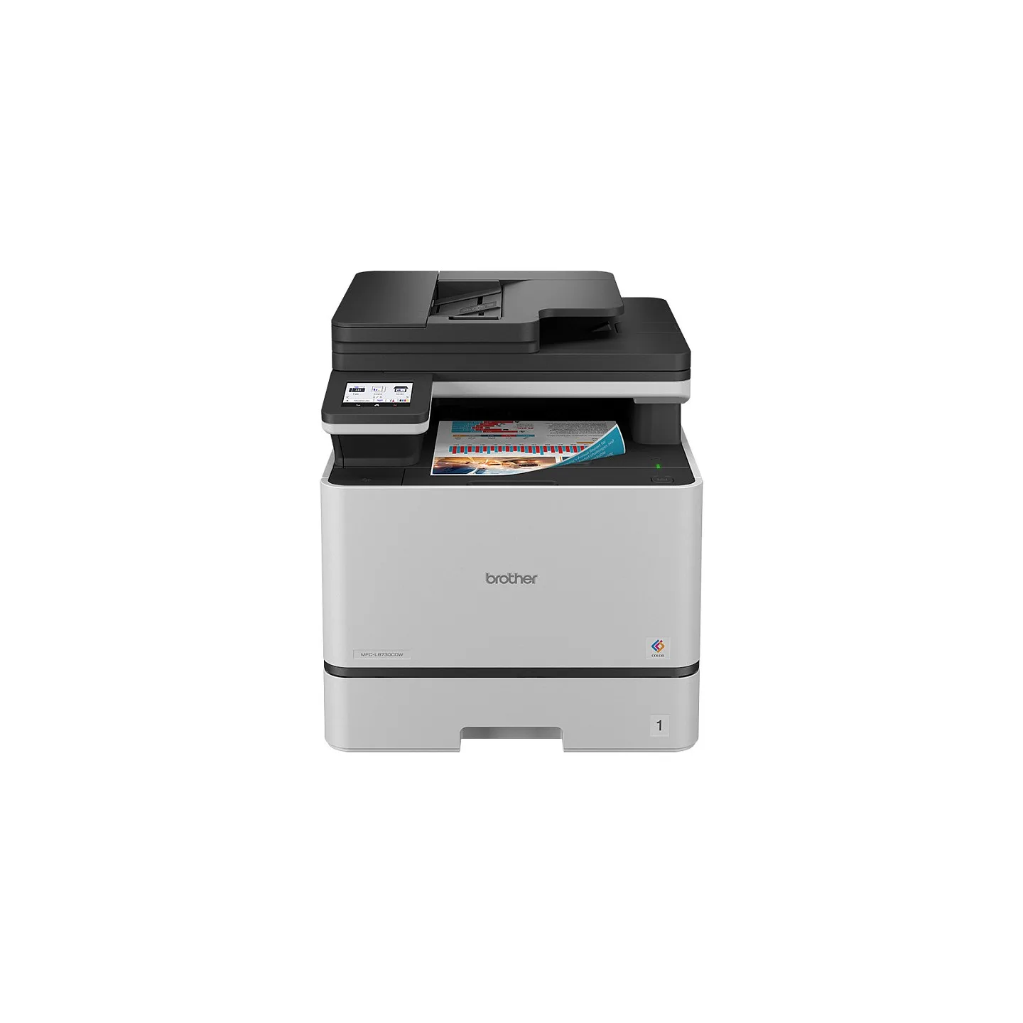BROTHER MFC-L8730CDW 4-in-1 MFP Duplex 31ppm A4 USB 250 Sheet Tray Dual Band WLAN