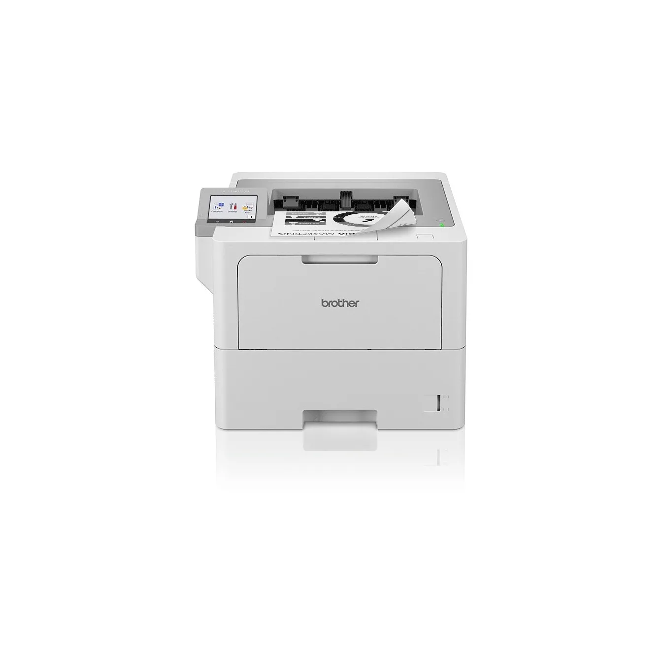 Brother S White Laser Printer - HL-L6410DN - 50 ppm LAN Duplex