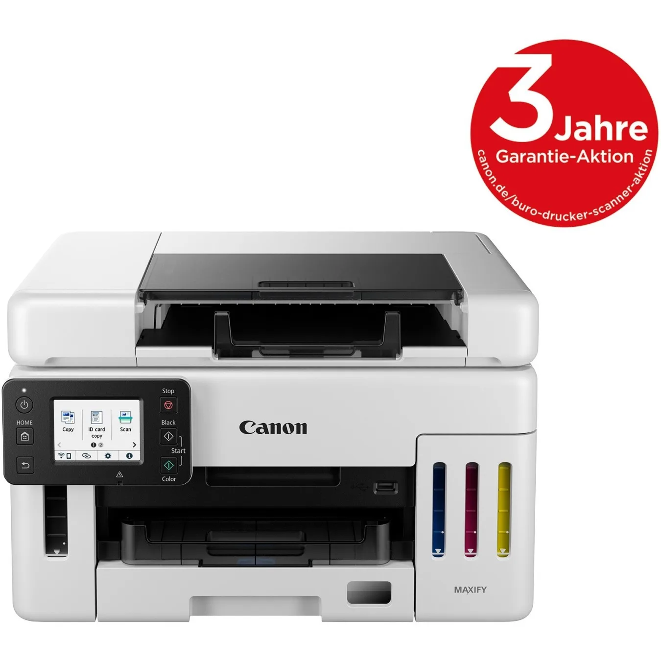 Canon MAXIFY Inkjet Multifunction Printer - GX6550 - Inkjet 3-in-1 A4 LAN WLAN Duplex DADF