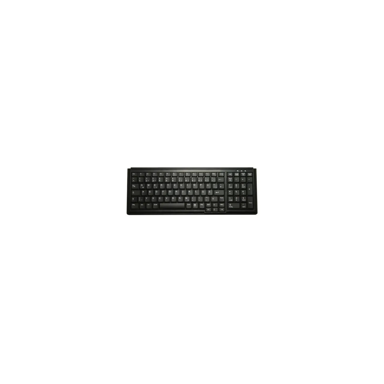Cherry Industry 4.0 Compact Notebook Style Keyboard with NumPad USB Black / Industry 4.0 Compact Notebook Style Keyboard with NumPad USB Black | AK-7000-U-B/GE