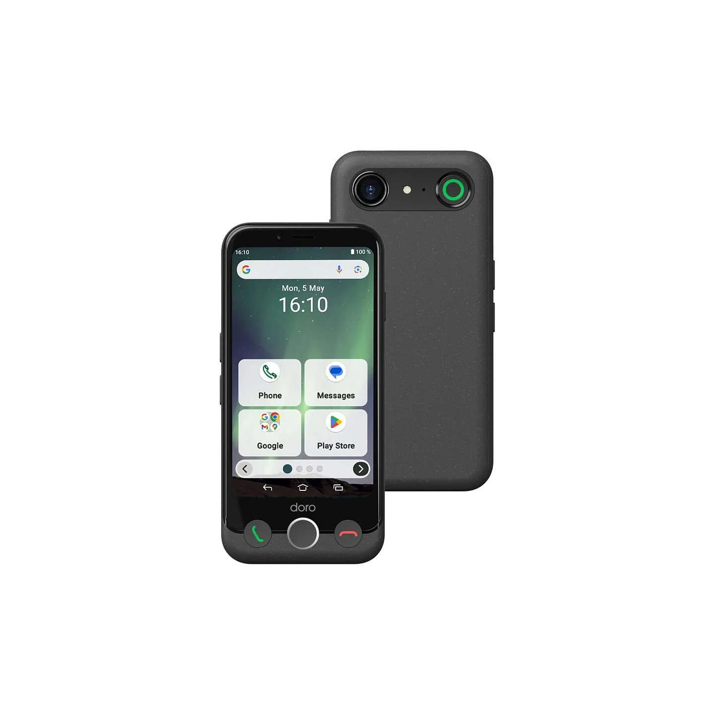 Doro Aurora A10 graphit + Wireless Charging Station