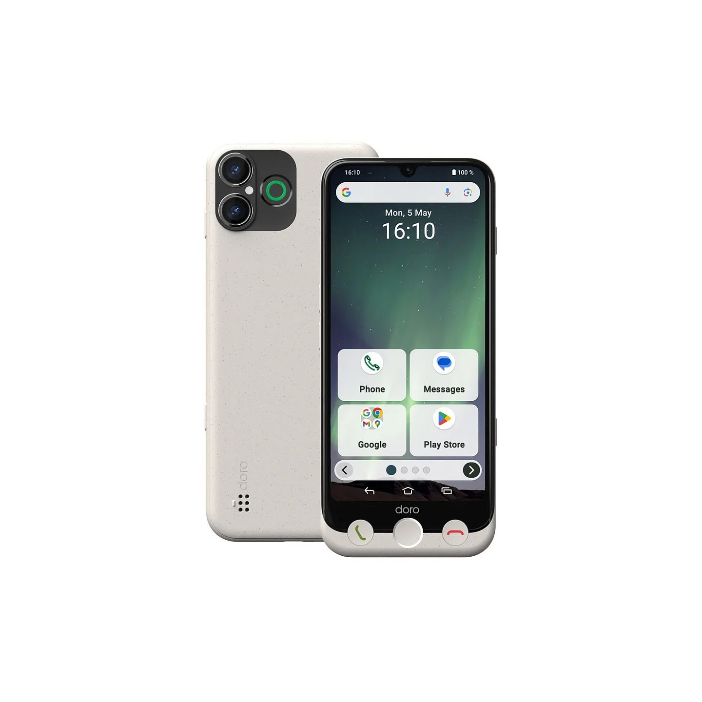 Doro Aurora A30 graphit + Wireless Charging Station