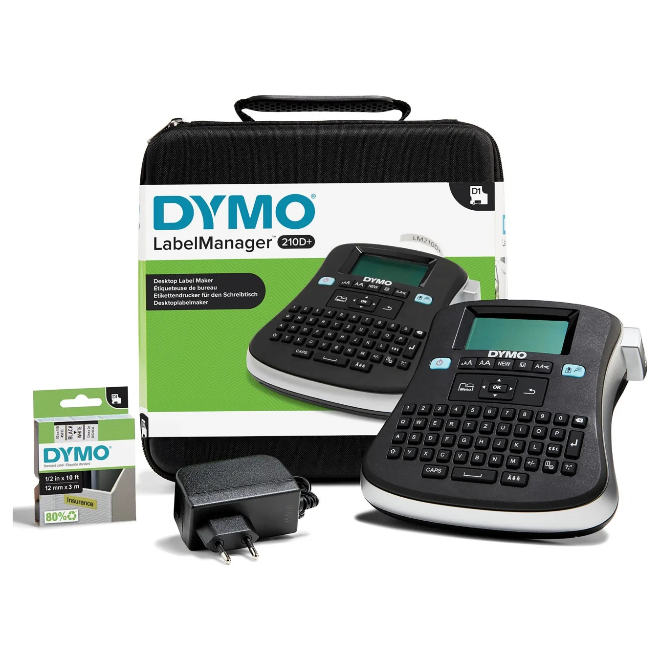 DYMO LabelManager 210D+ im praktischen Koffer
