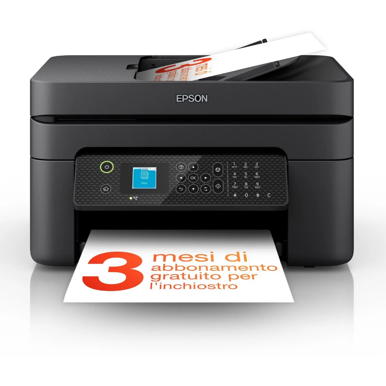 Epson WorkForce Inkjet Printer - WF-2930DWF - 4-in-1 Wi-Fi ADF Duplex