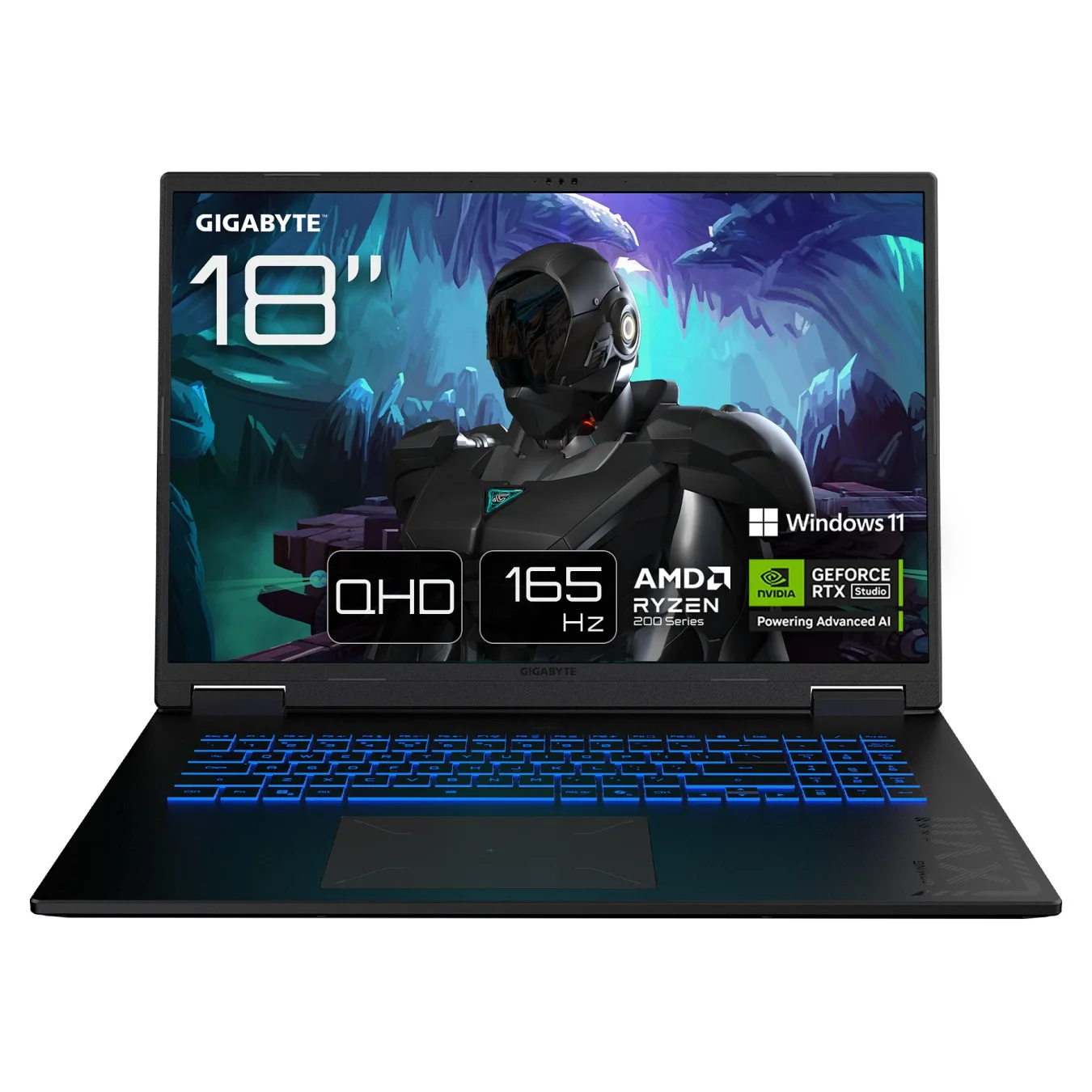 Gigabyte Gaming A18 RYZ7 260 32GB 1TBSSD RTX5060 W11Home French AZERTY Layout