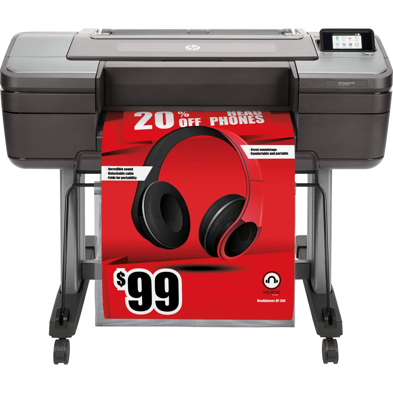 HP DesignJet Z6 61cm 24' Drucker mit Postscript