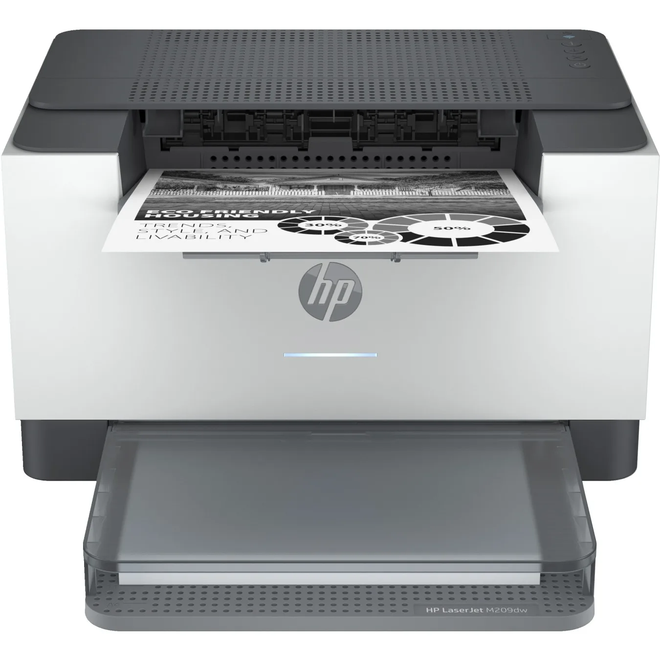 HP LaserJet - M209dw - Mono, Laser, A4, Ethernet, Wi-Fi, USB, Duplex