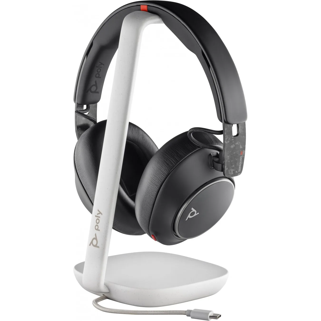 HP Poly Bluetooth Headset Voyager Surround 85 USB-C A - Voyager Surround 85, USB-C & Bluetooth