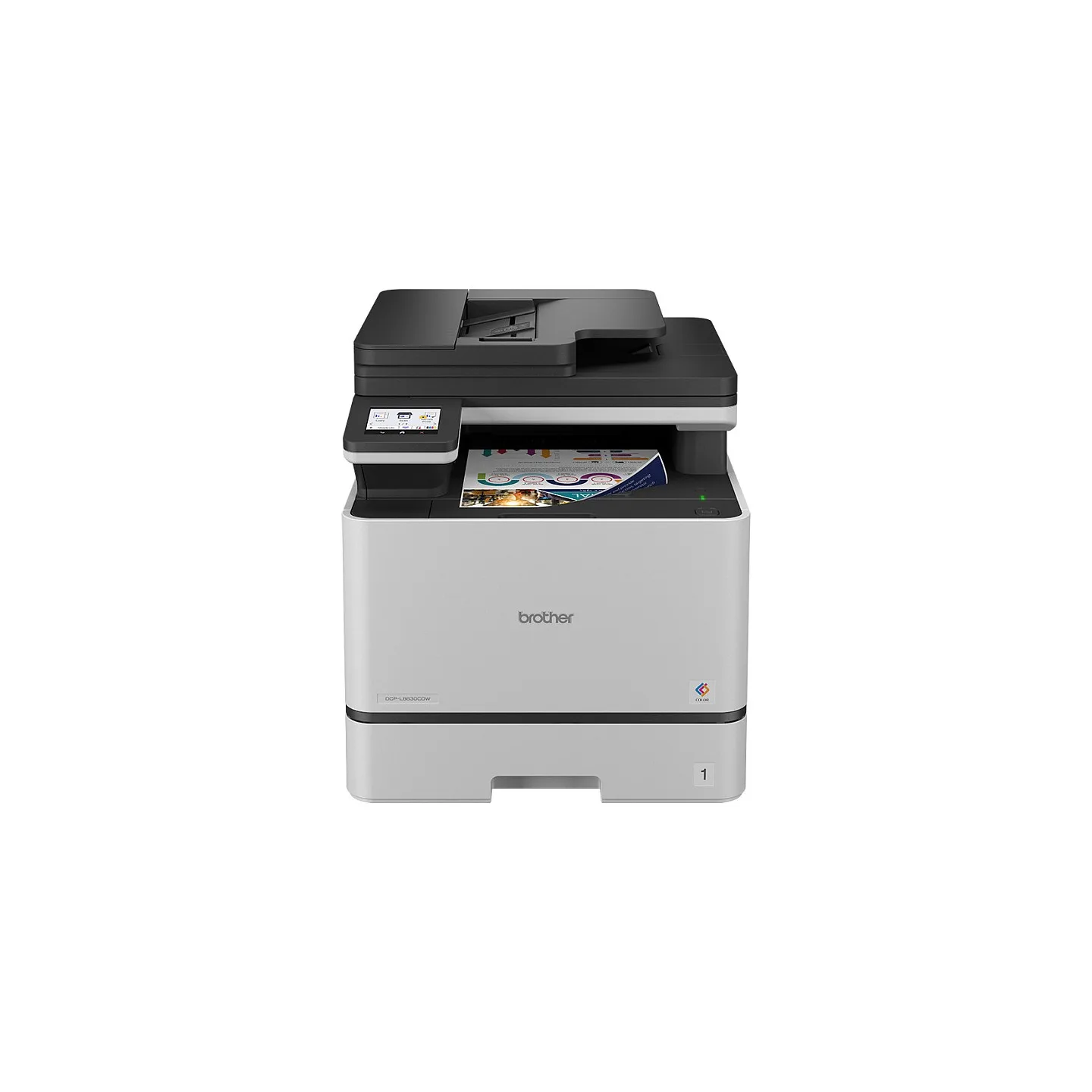 L BROTHER DCP-L8630CDW 3-in-1 MFP Duplex 31ppm A4 USB 250 Sheet Tray Dual Band WLAN