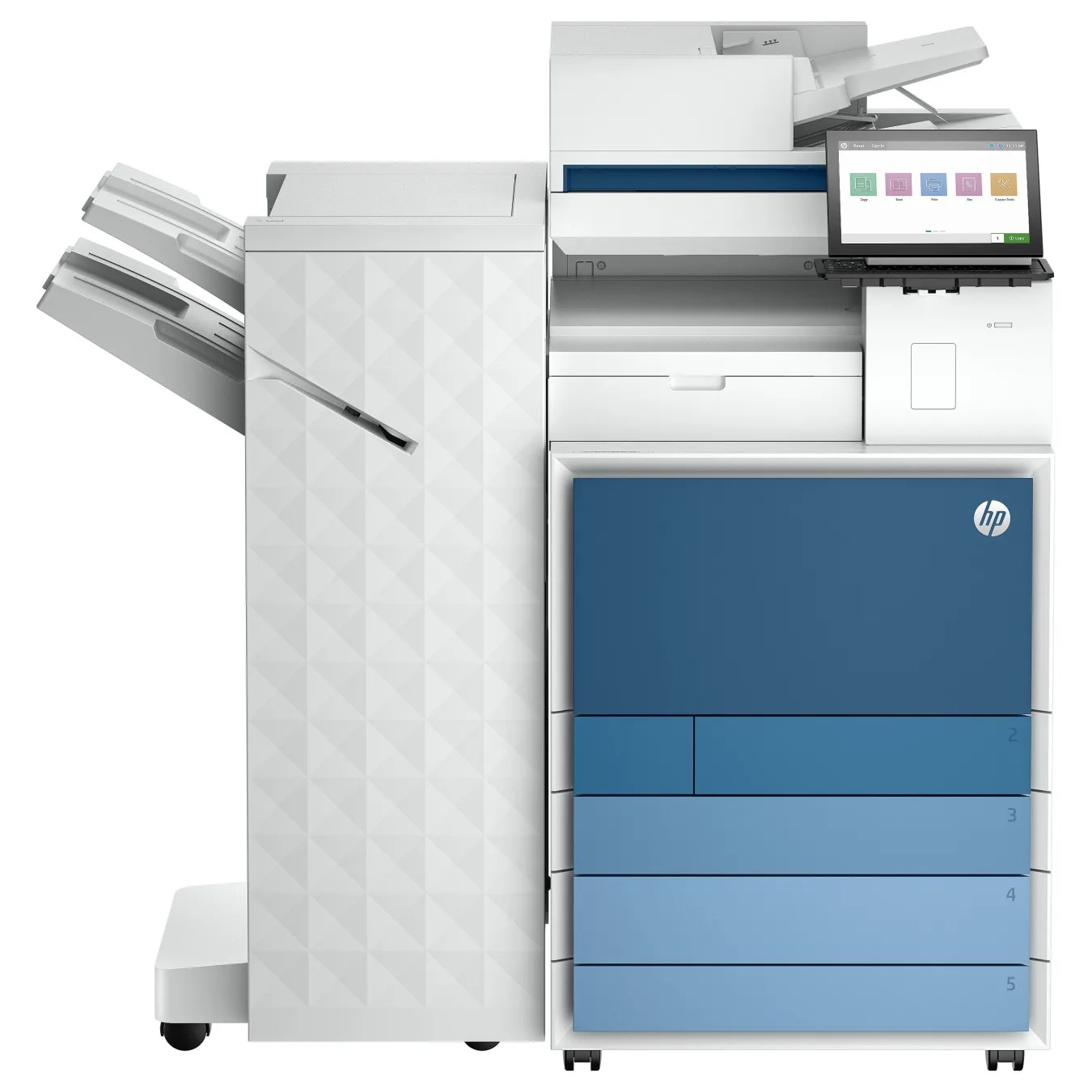 L HP Color LaserJet Enterprise Flow MFP 8801z+ 60ppm