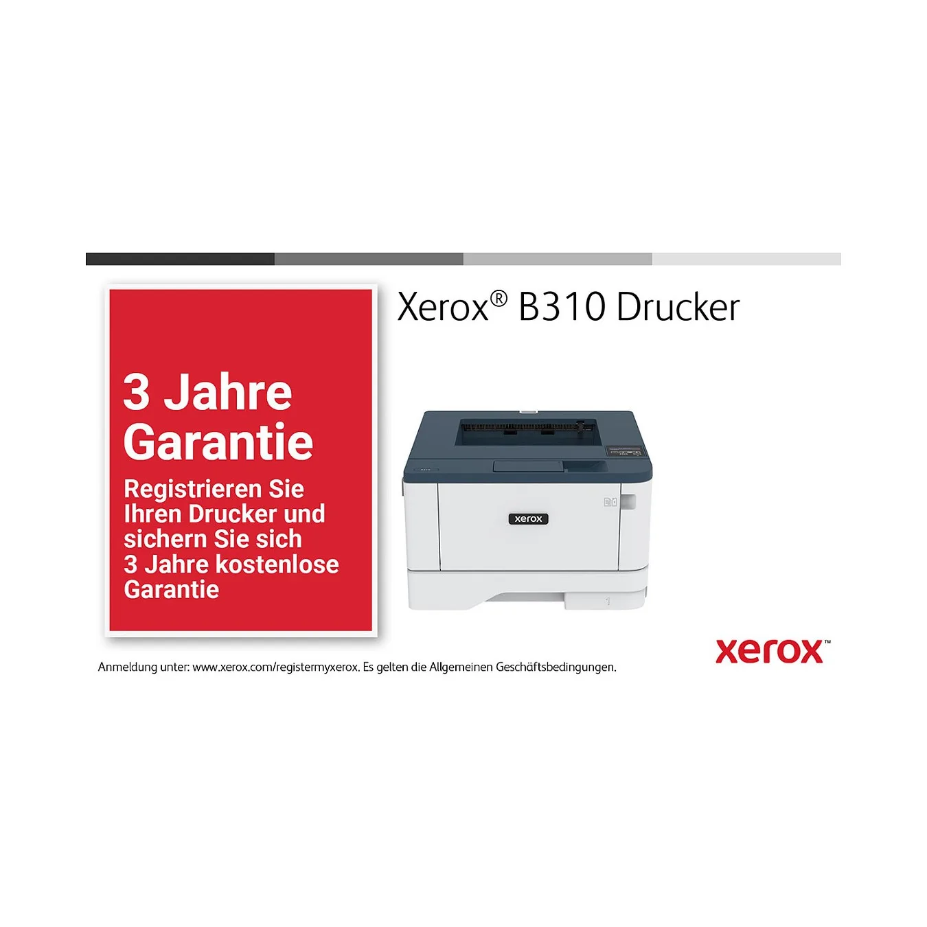 L Xerox B310 A4 LAN WLAN 40S. Min. Laserdrucker monochrome