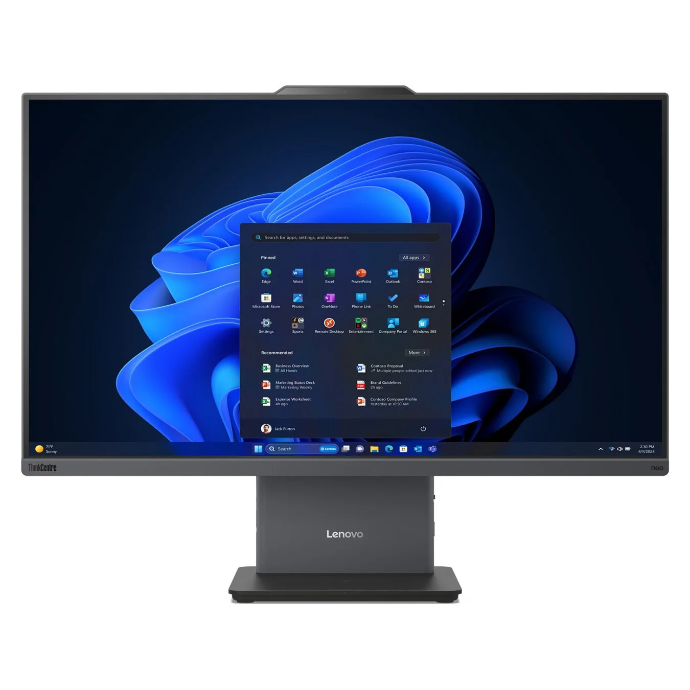 Lenovo ThinkCentre Neo50a-27 G5 AIO 27' i7-13620H 16GB 512SSD FHD W11Pro
