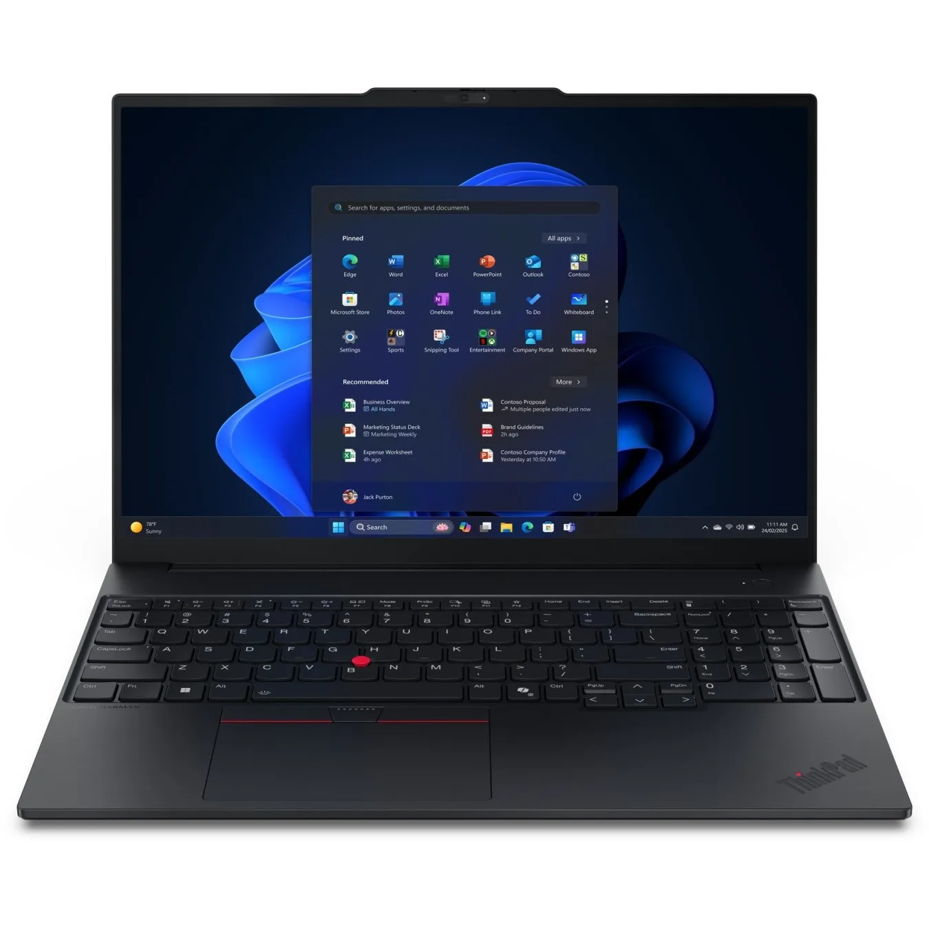 Lenovo ThinkPad E16 Gen 3 16" AMD Ryzen 5 230 16GB 512GB Windows 11 Pro