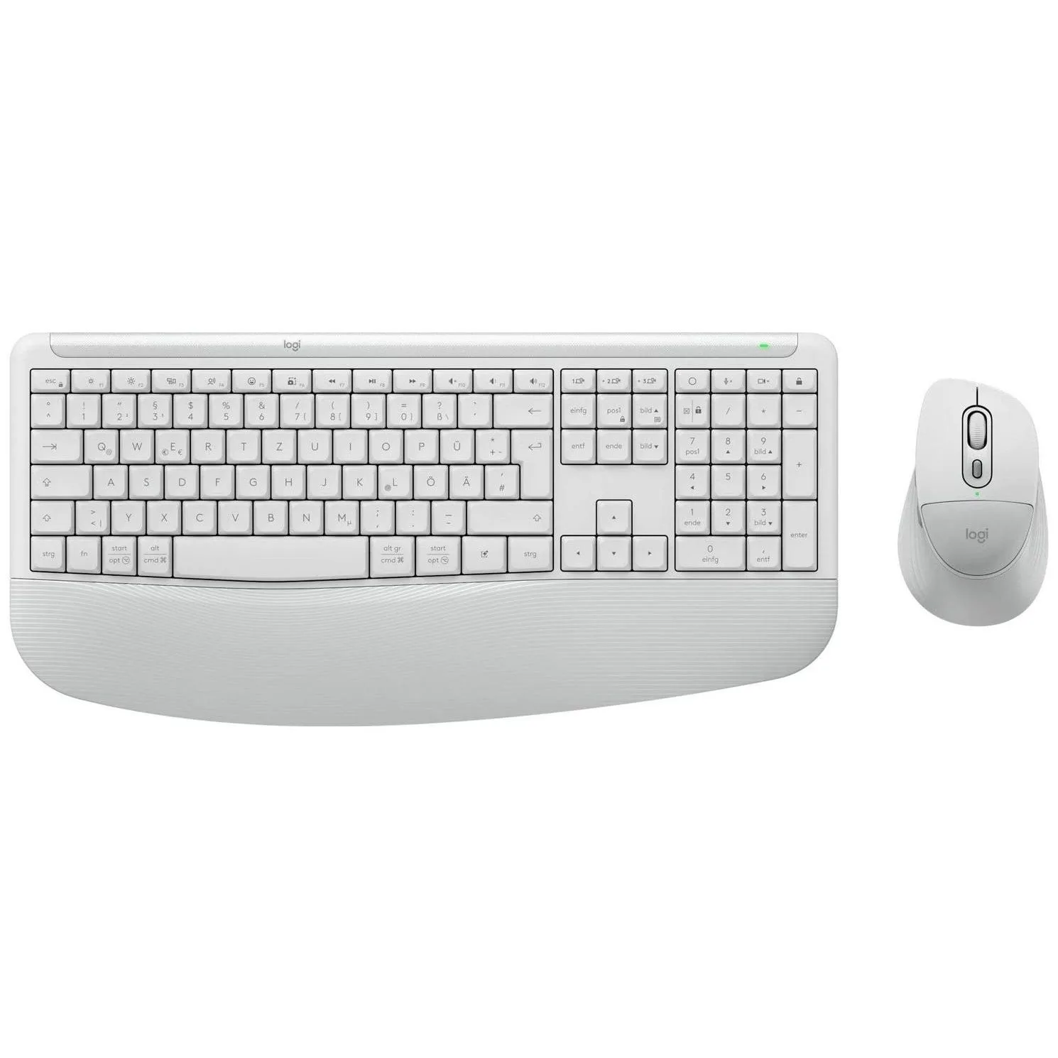 Logitech Signature Comfort Plus MK880 White