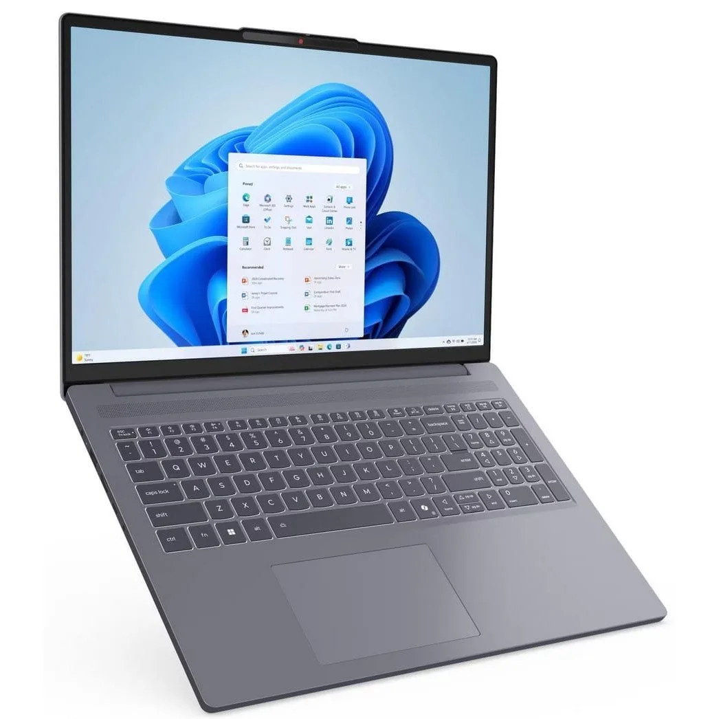 Lenovo Ideapad Slim 3-16 - Ryzen 5 7535HS | 16"-WUXGA | 16GB | 512GB | Podst. klaw. | W11H | Grey