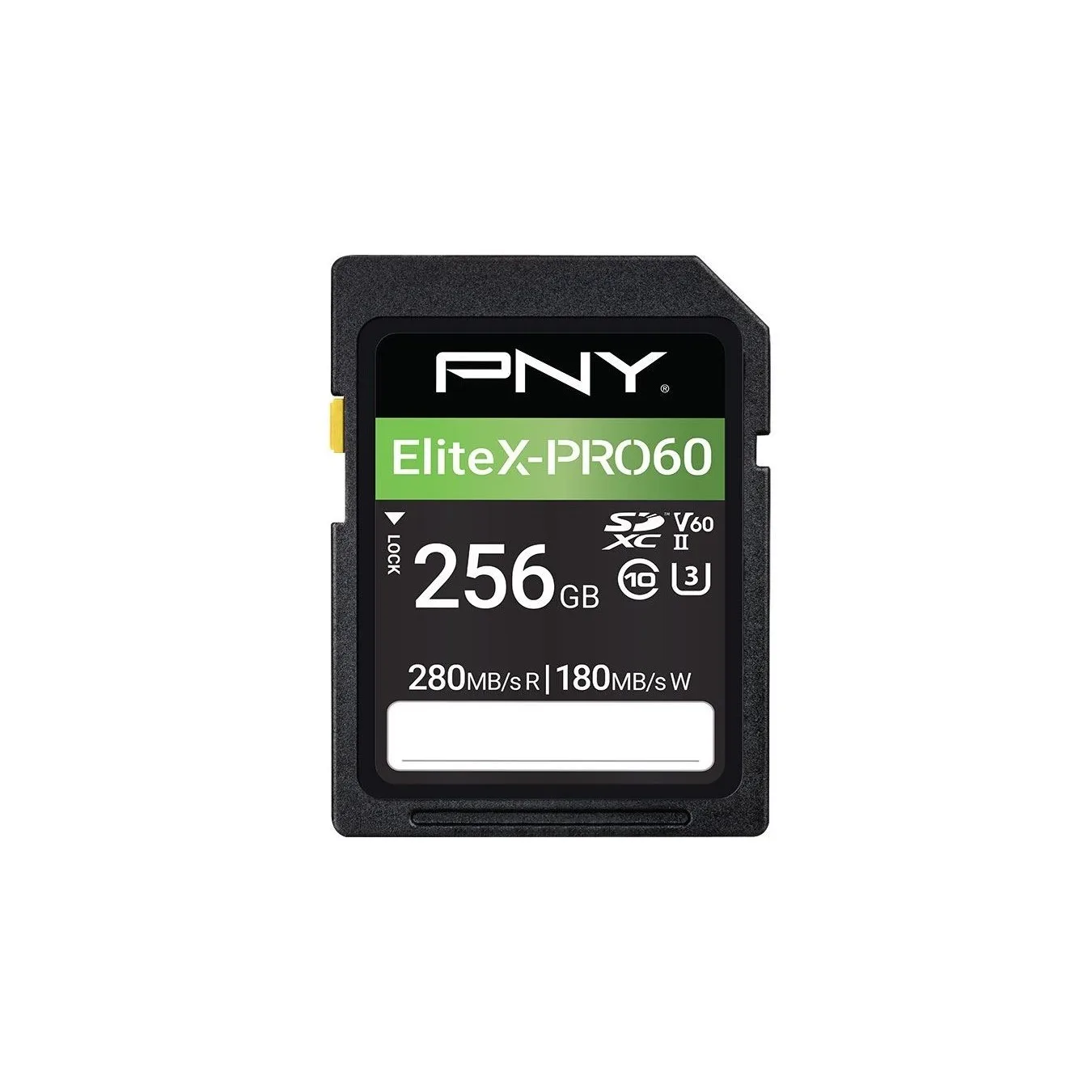 PNY X-PRO SDXC Card - X-PRO - 256GB, UHS-II, V60, Class 10