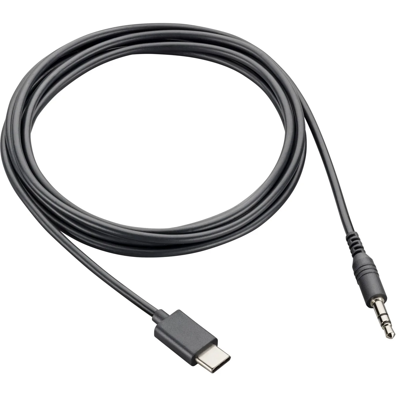 Poly Voyager Surround 80/85 UC - 3.5mm Audio Adapter Cable - Black