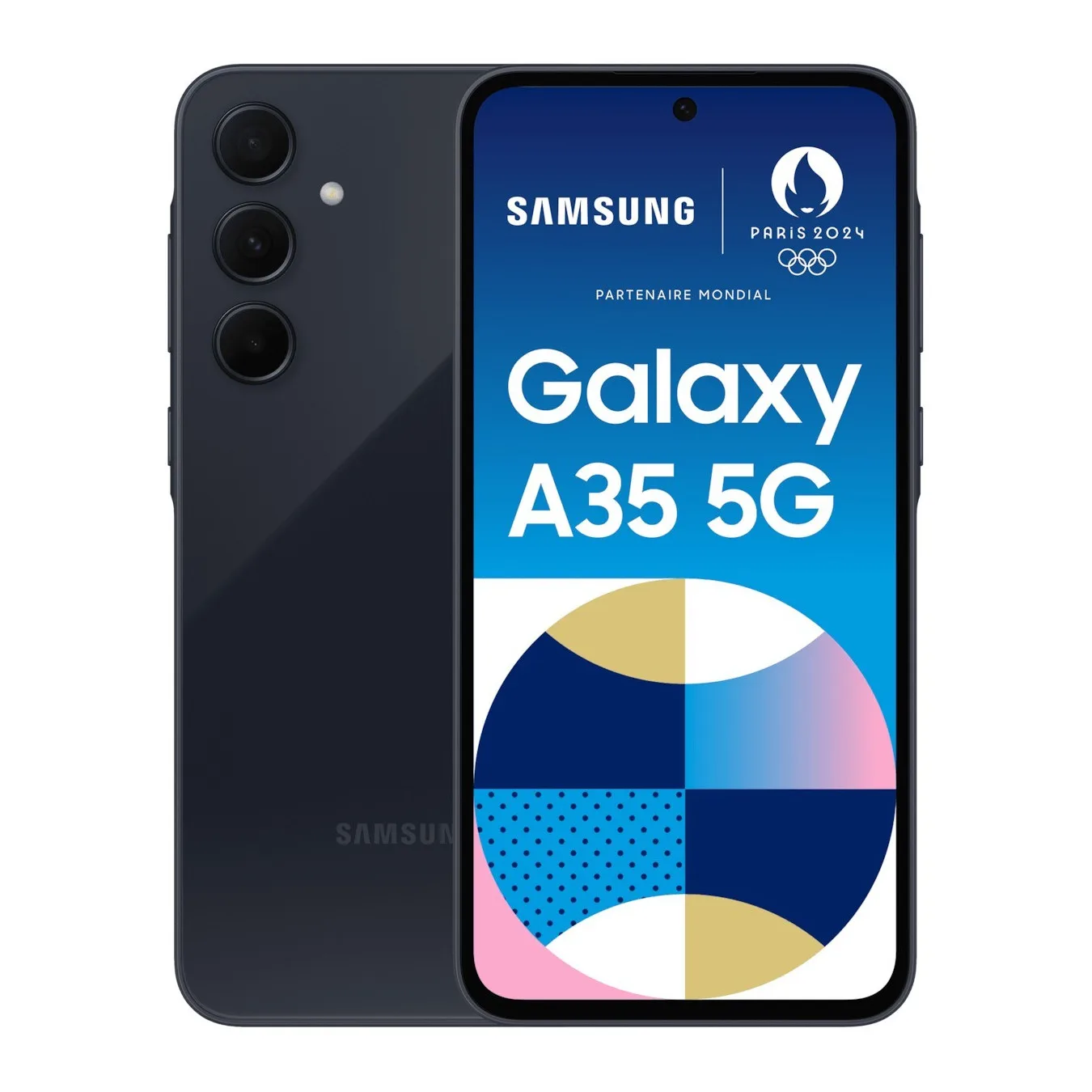 Samsung Galaxy A35 - Awesome Navy - 128GB, 6GB RAM, Exynos up to 2.4GHz, 6.6" AMOLED 120Hz, 5G