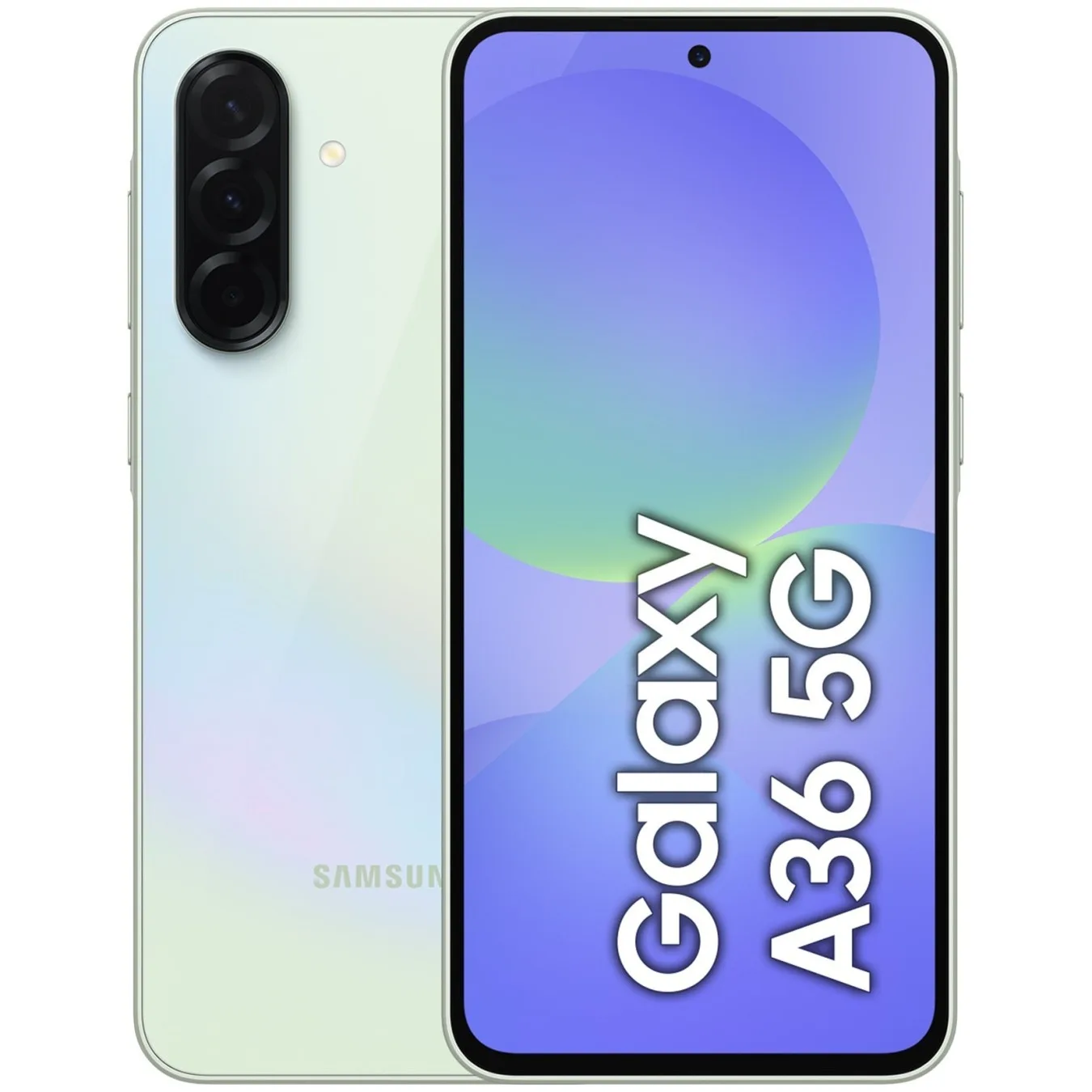 Samsung Galaxy A36 128GB 6RAM 5G DE limette - Lime, 128 GB storage, 6 GB RAM, 6.7-inch display